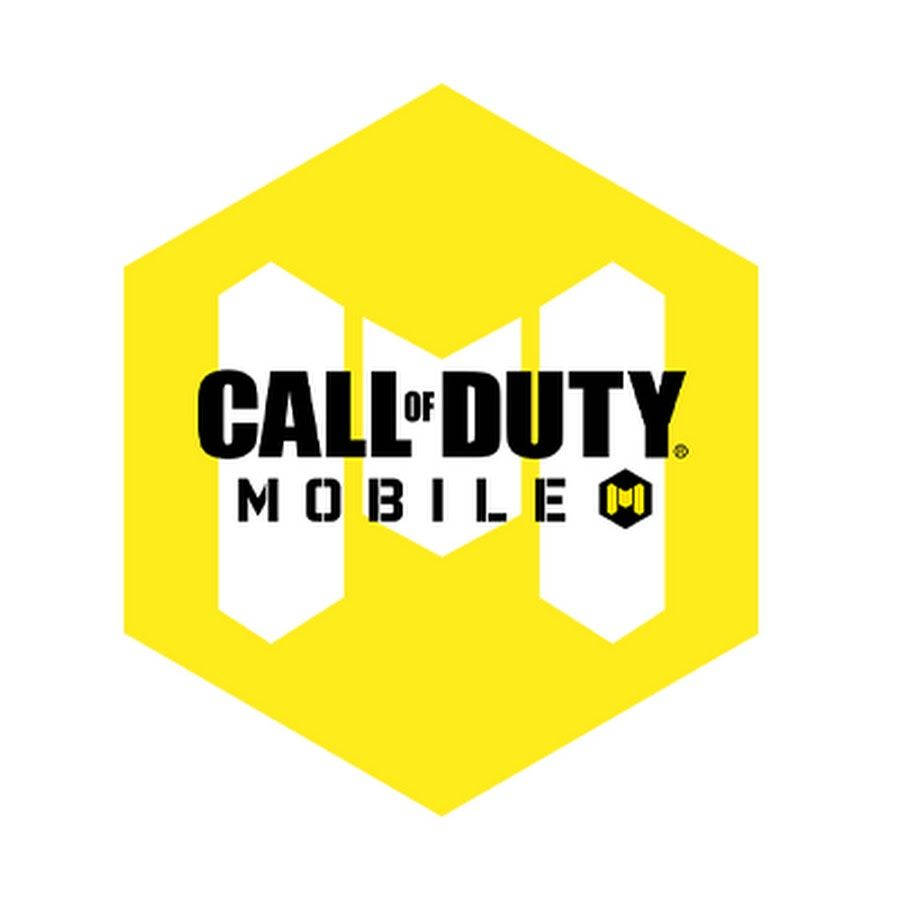 Call of Duty Mobile 的黃色六邊形標誌，帶有黑色文字