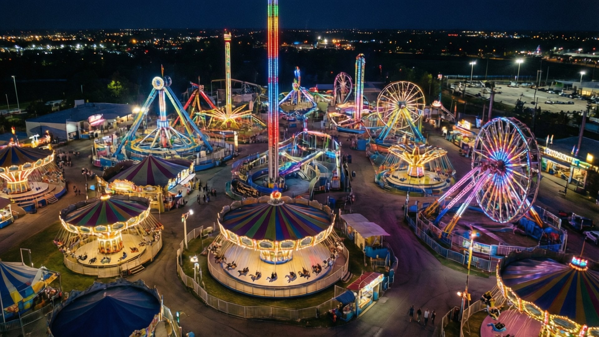 俯瞰Astroworld 壁紙