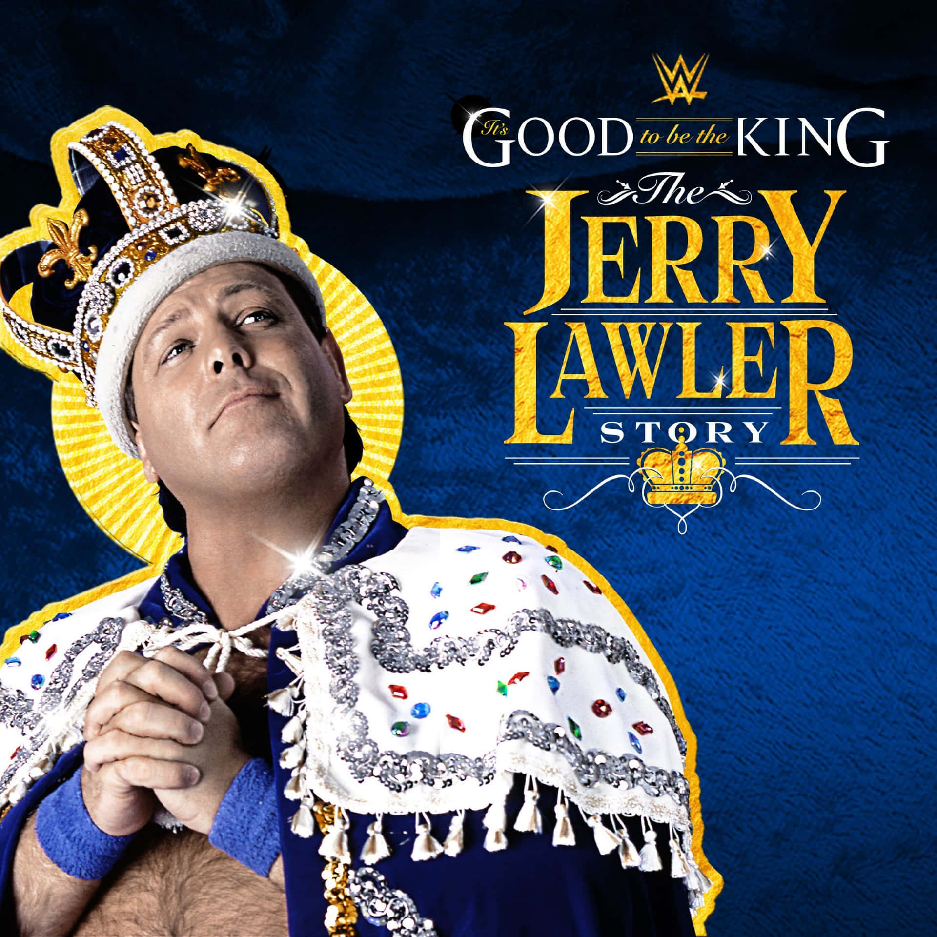 Jerry Lawler 打扮成國王，戴著王冠，披著鑲有寶石的斗篷。