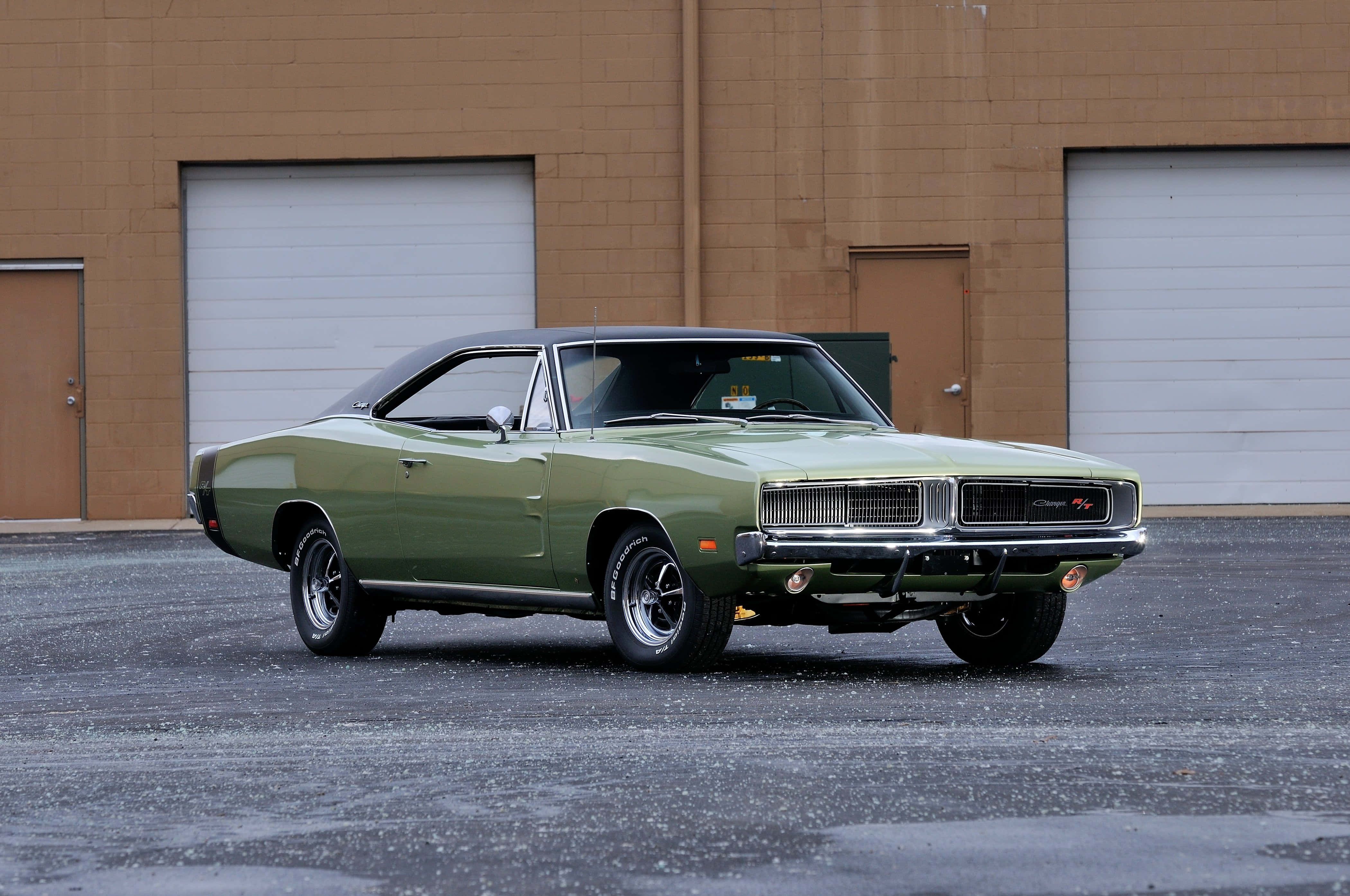 傳奇肌肉車：1969年Dodge Charger 壁紙