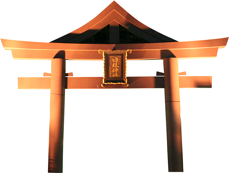 傳統日本鳥居門 壁紙