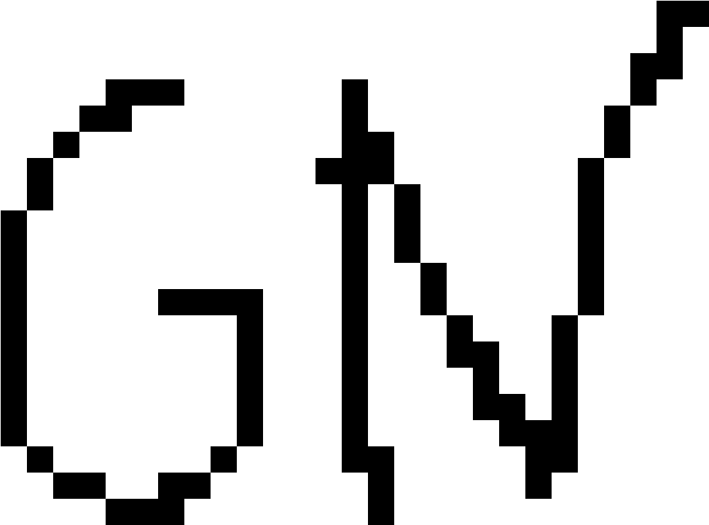 像素化「晚安」文字 壁紙 — 純黑色背景，沒有可見的元素或細節。