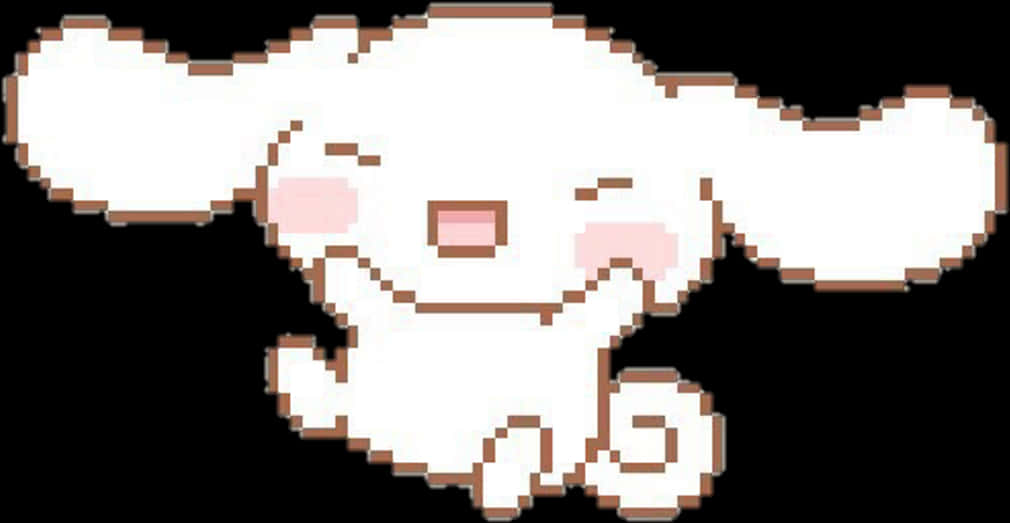 像素化可愛生物微笑 壁紙