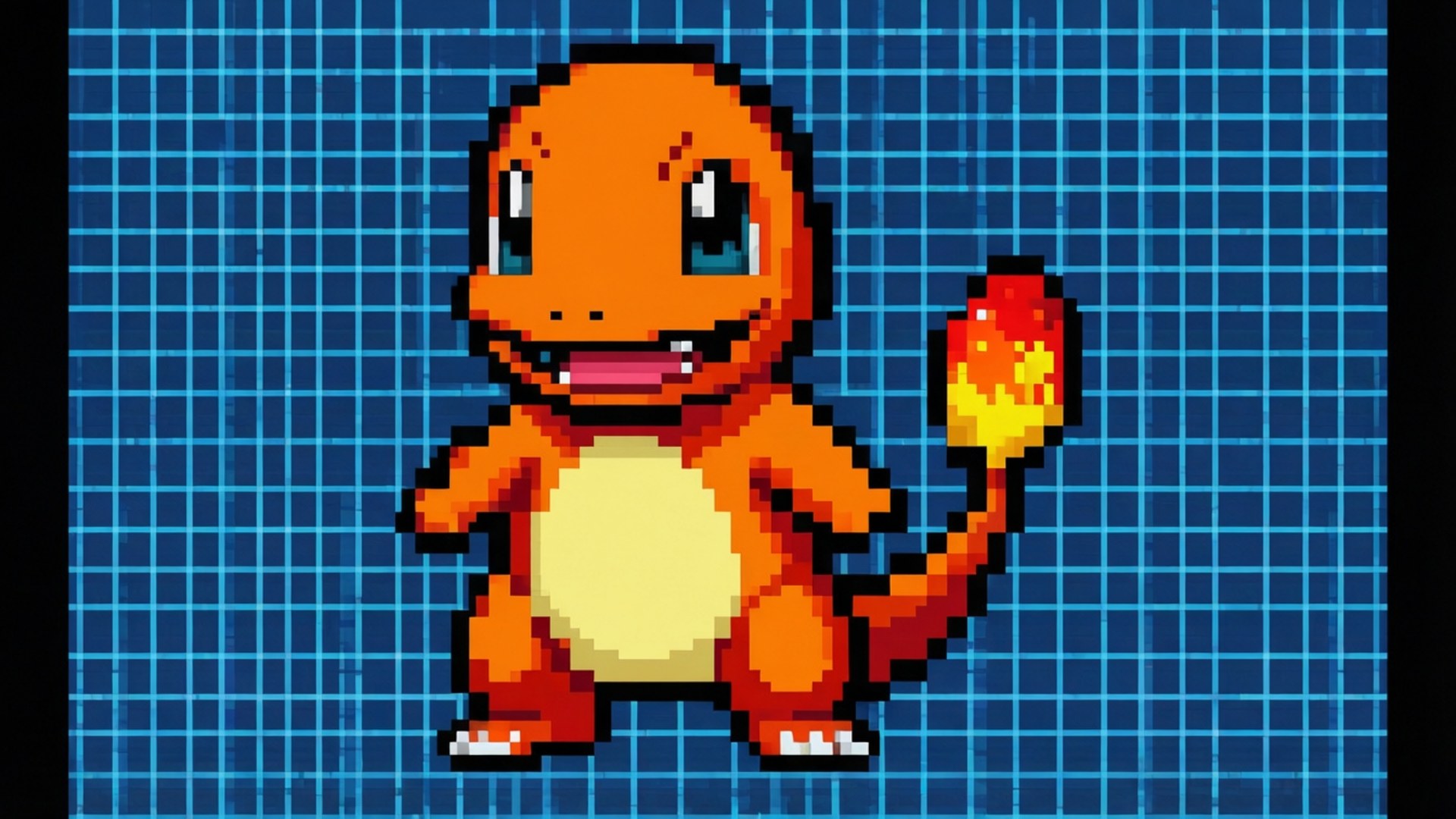像素小火龍 Charmander 壁紙