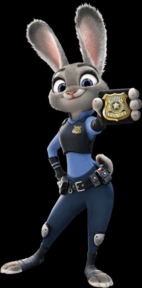 優獸大都會 朱迪·霍普斯警徽 壁紙