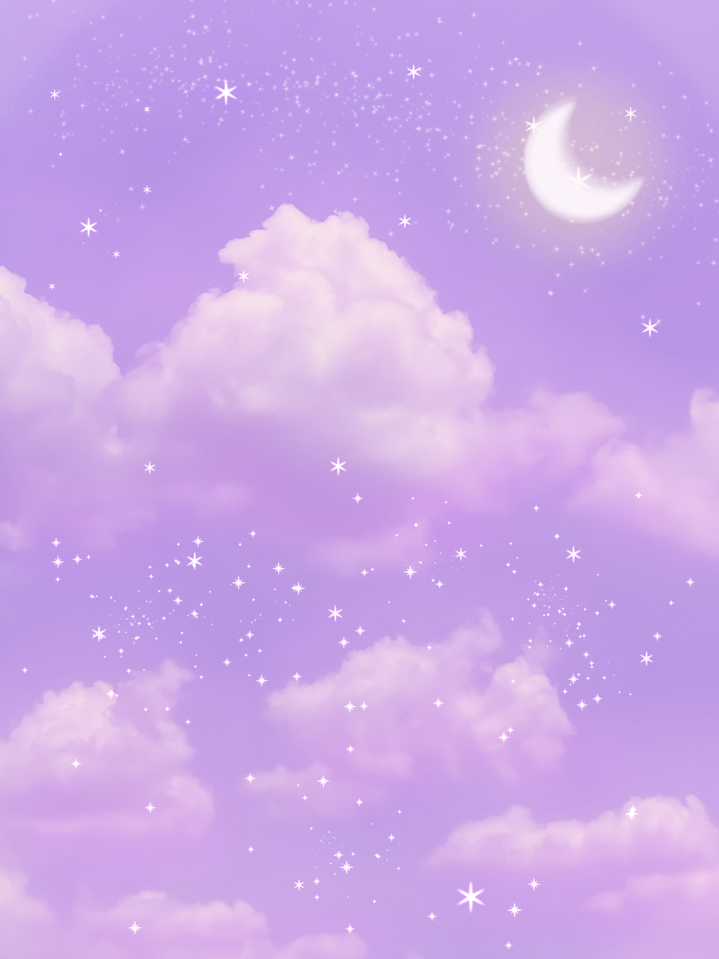 充滿活力的可愛紫色背景 壁紙