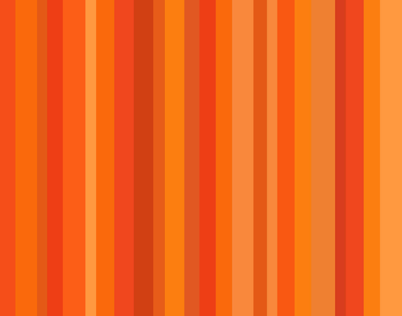 Fall Colors 桌布 壁紙 — 充滿活力的垂直條紋以溫暖的橙色調營造出大膽的抽象圖案，帶有豐富的漸變色調。