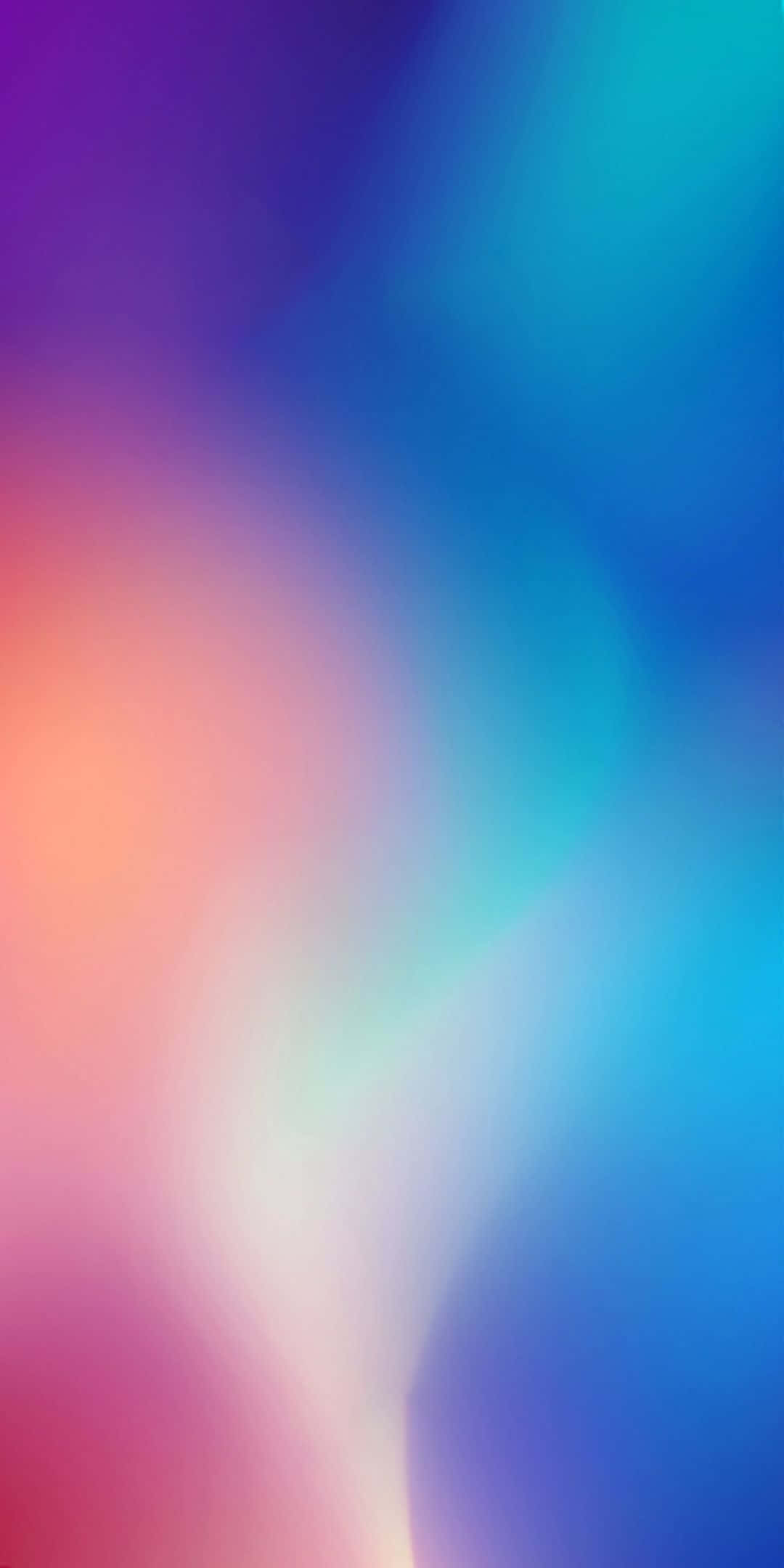 Xiaomi 桌布 壁紙 — 充滿活力的抽象漸變，將紫色、粉紅色、橙色和藍色混合成柔和流動的波浪。