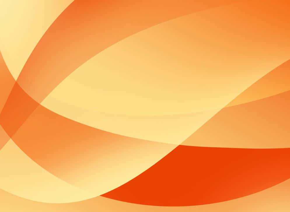 Orange And Yellow 桌布 壁紙 — 充滿活力的橙色和黃色抽象漩渦，營造出溫暖流動的漸變背景。