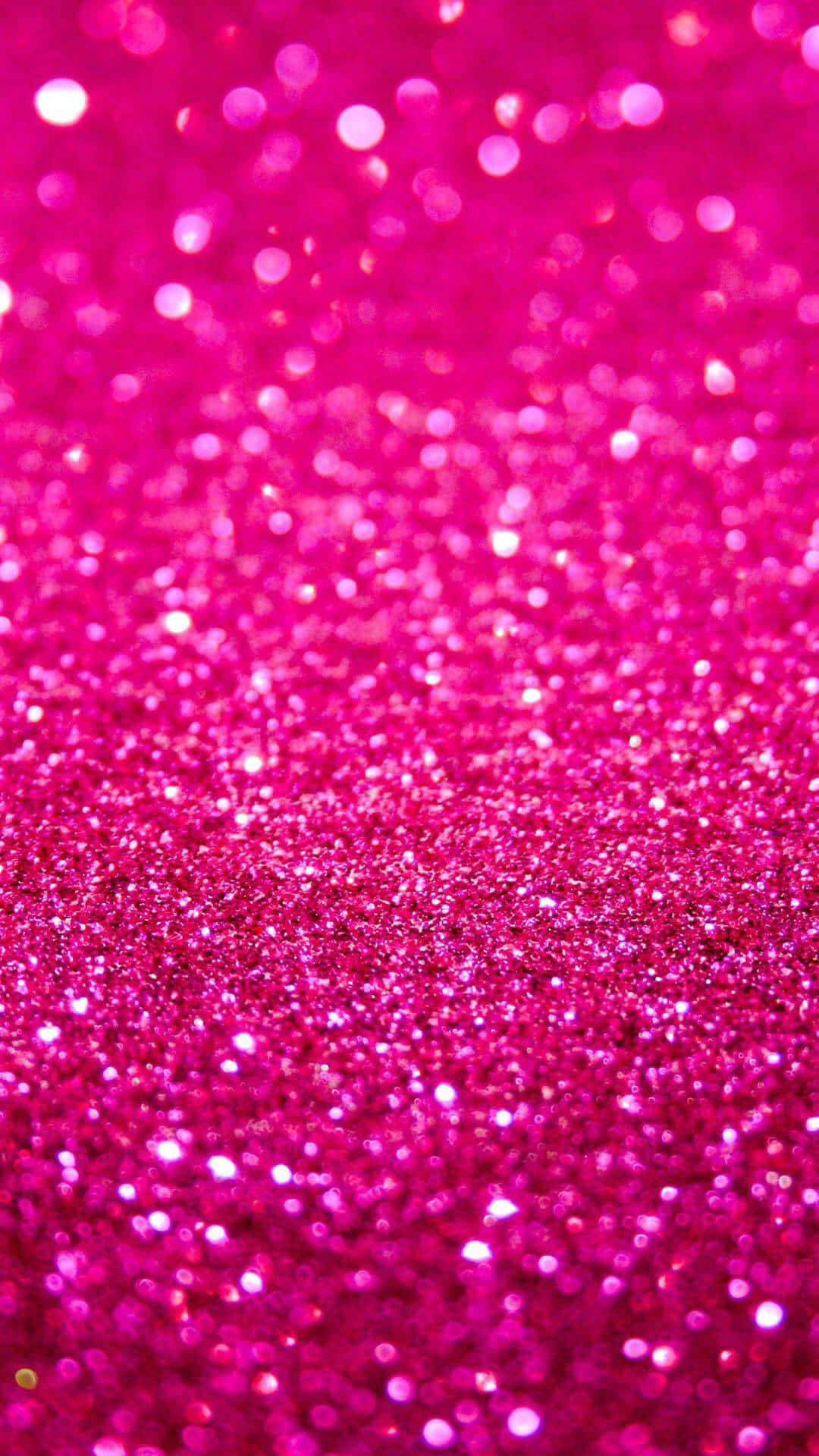 Pink Sparkle 桌布 壁紙 — 充滿活力的粉紅色閃粉質感，帶有閃爍的散景高光和淺景深。