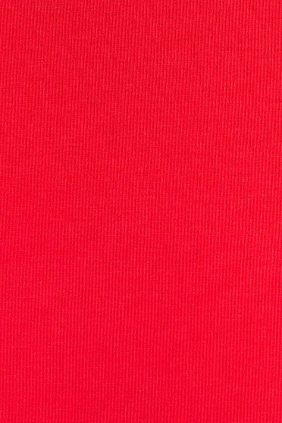 Solid Red 桌布 壁紙 — 充滿活力的紅色布料帶有微妙的編織紋理，以簡潔極簡的構圖填滿整個畫面。