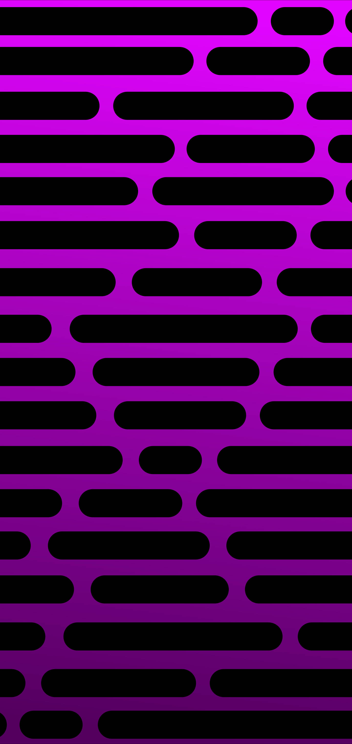 Shapes 桌布 壁紙 — 充滿活力的紫色漸變牆紙，帶有粗體黑色水平條紋，營造現代幾何圖案。