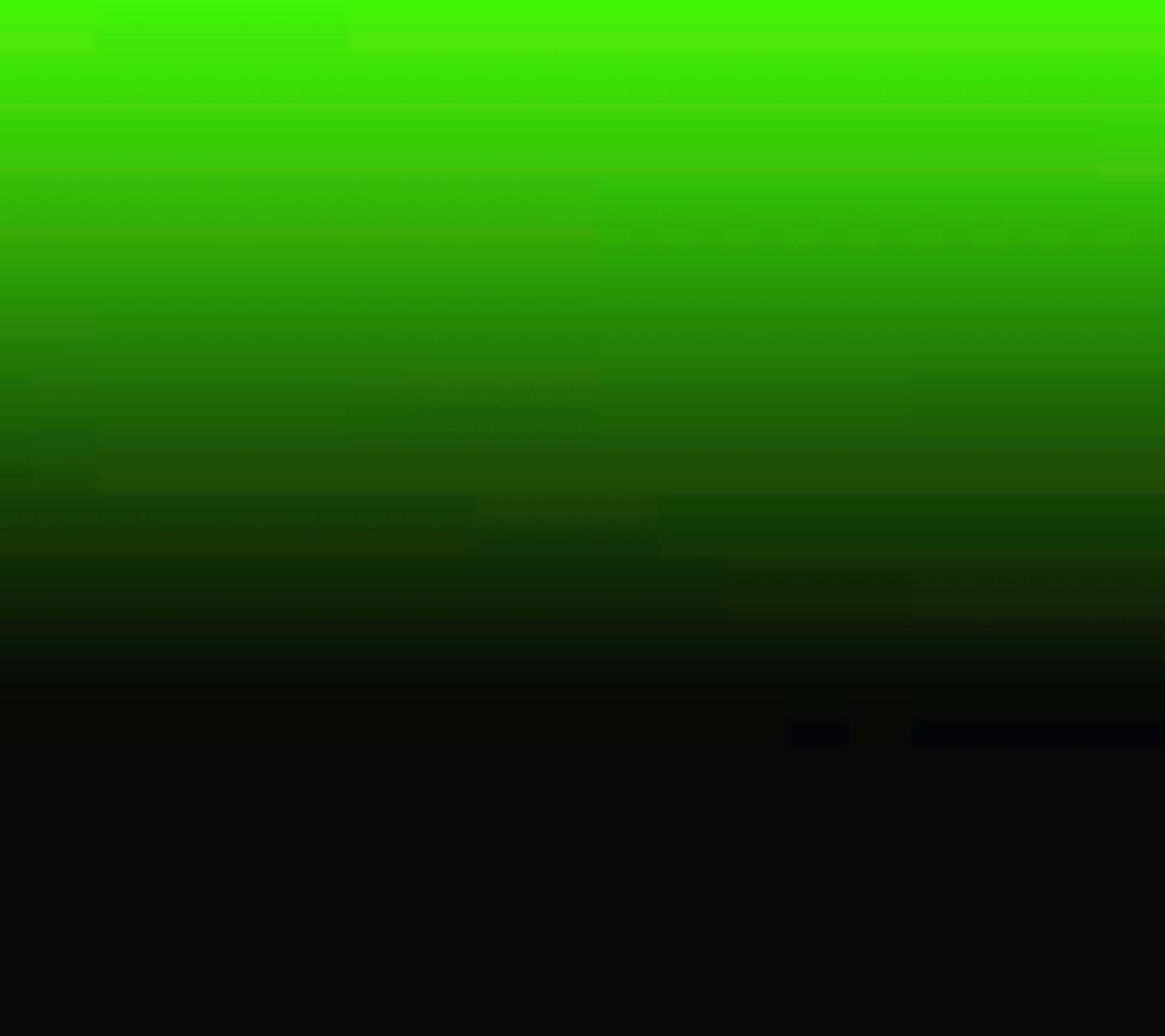 Green Gradient 桌布 壁紙 — 充滿活力的綠色漸變至深黑色，帶有水平運動模糊條紋。