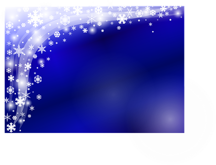 冬季雪花背景