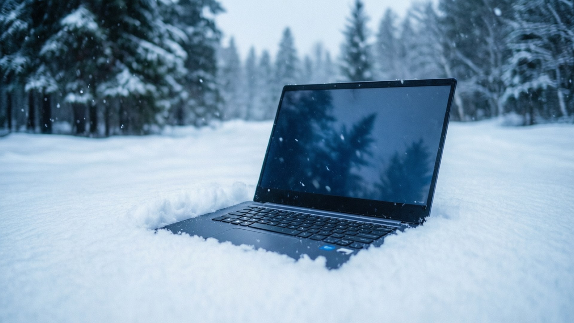 冬日仙境 Chromebook 壁紙