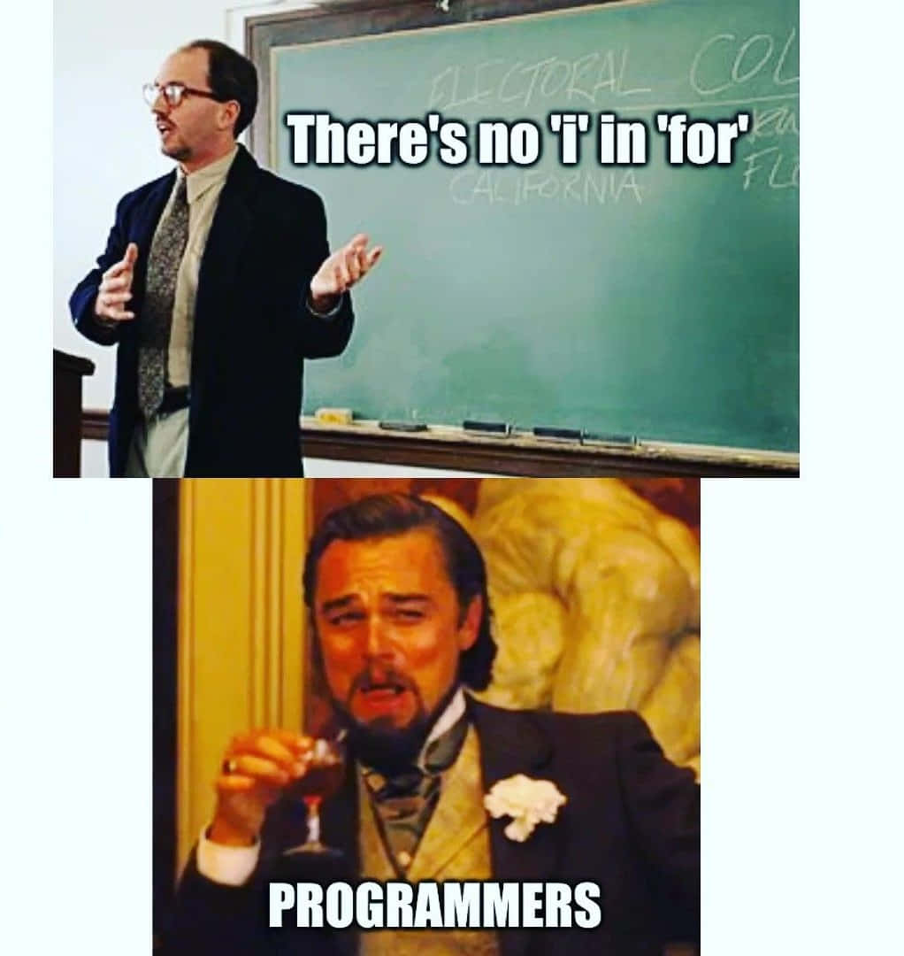 Technology Humor Memes 桌布 壁紙 — 分割圖片迷因：上方係一個男人喺黑板前面有文字，下方係里安納度·狄卡比奧揸住杯有文字。