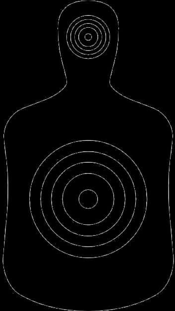 剪影射擊靶 壁紙