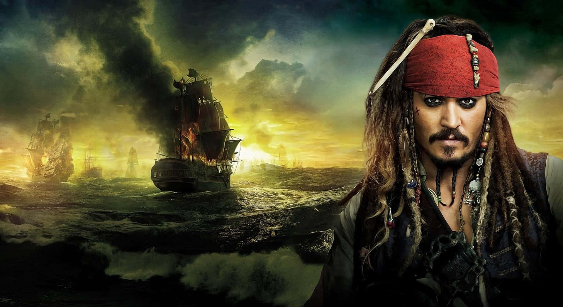 加勒比海盜桌布 壁紙