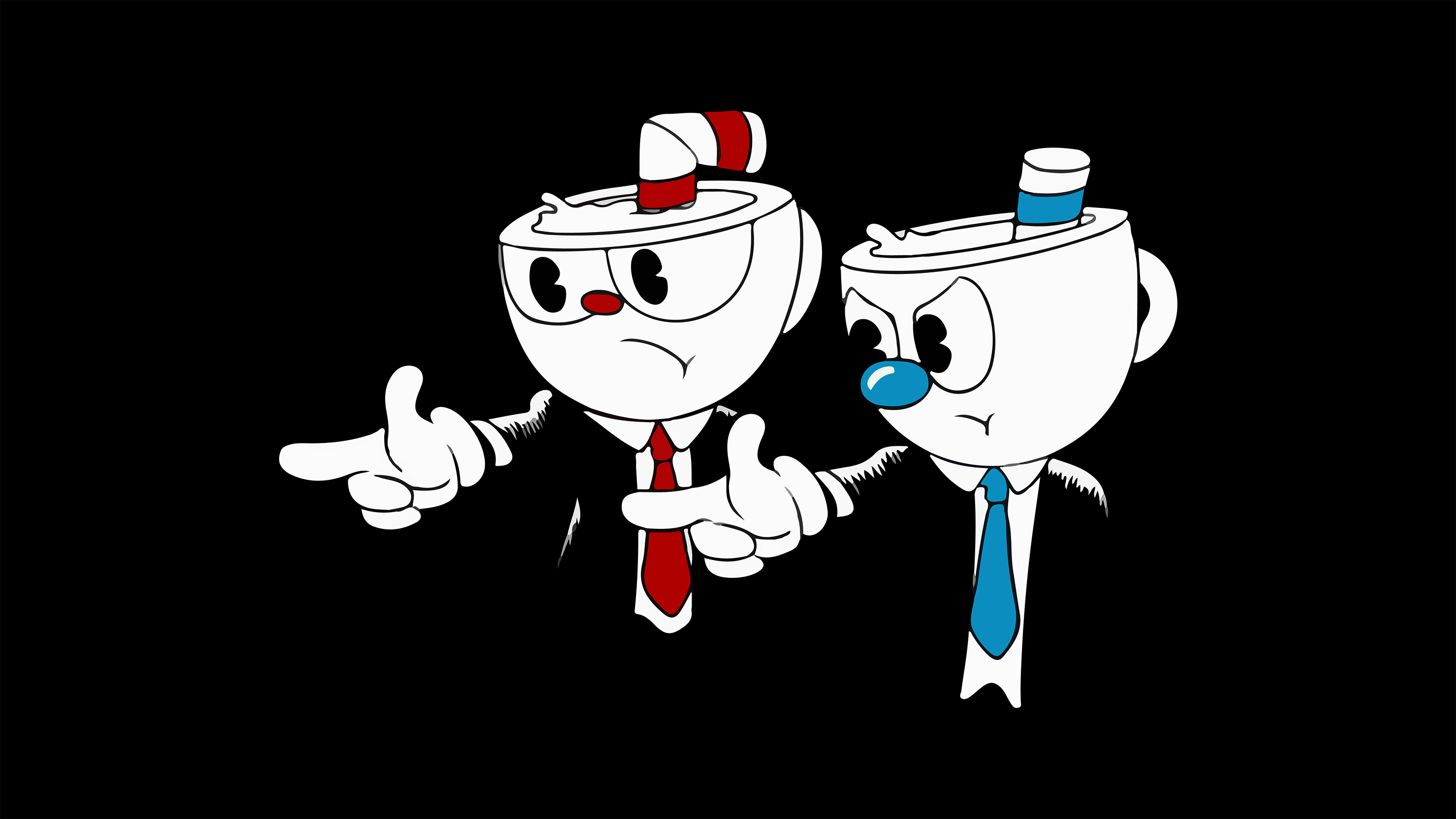勇敢的兄弟Cuphead和Mugman，在橫跨全國的冒險中挑戰邪惡的King Dice！ 壁紙