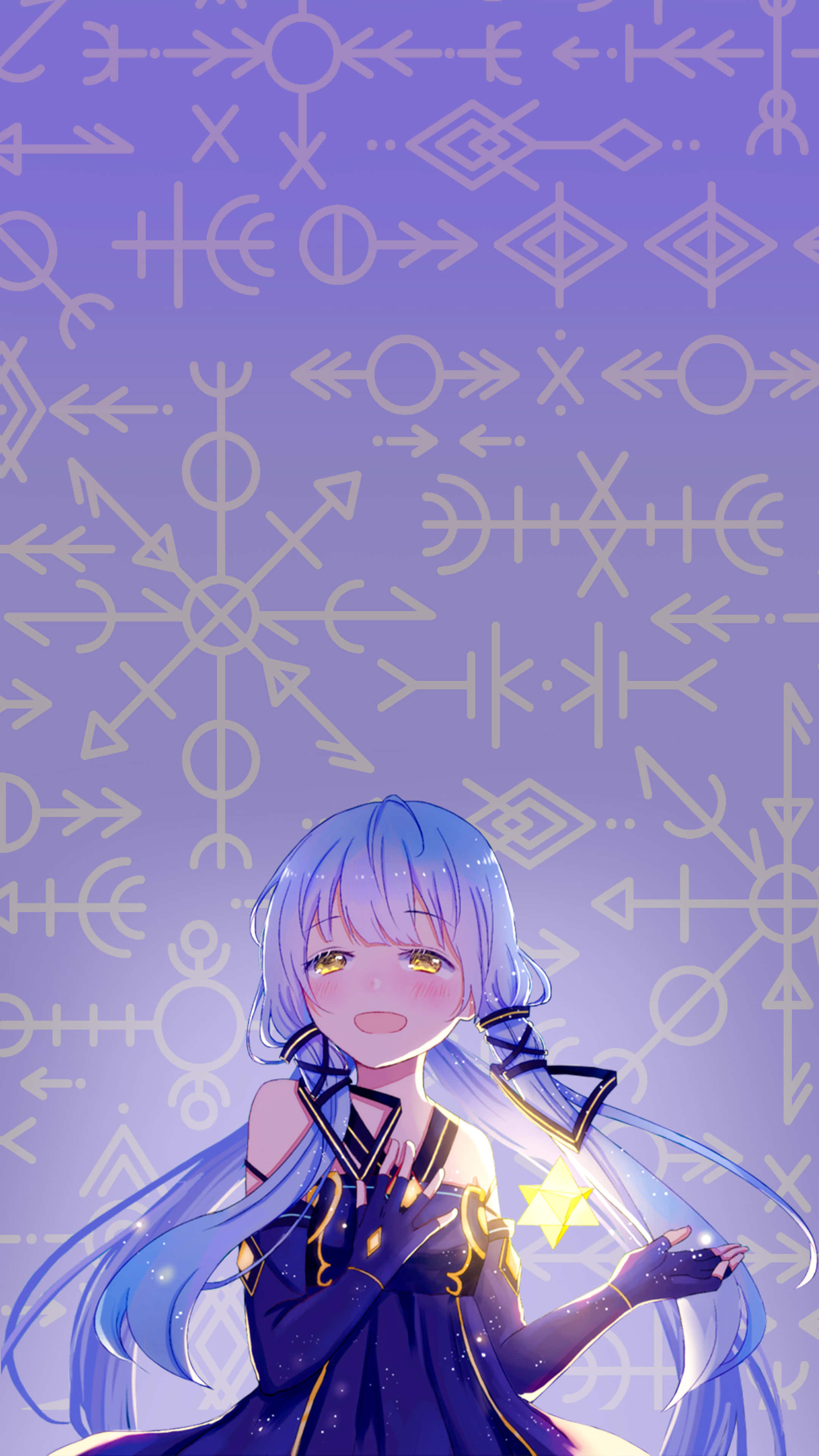 動漫 2160 x 3840 背景 壁紙