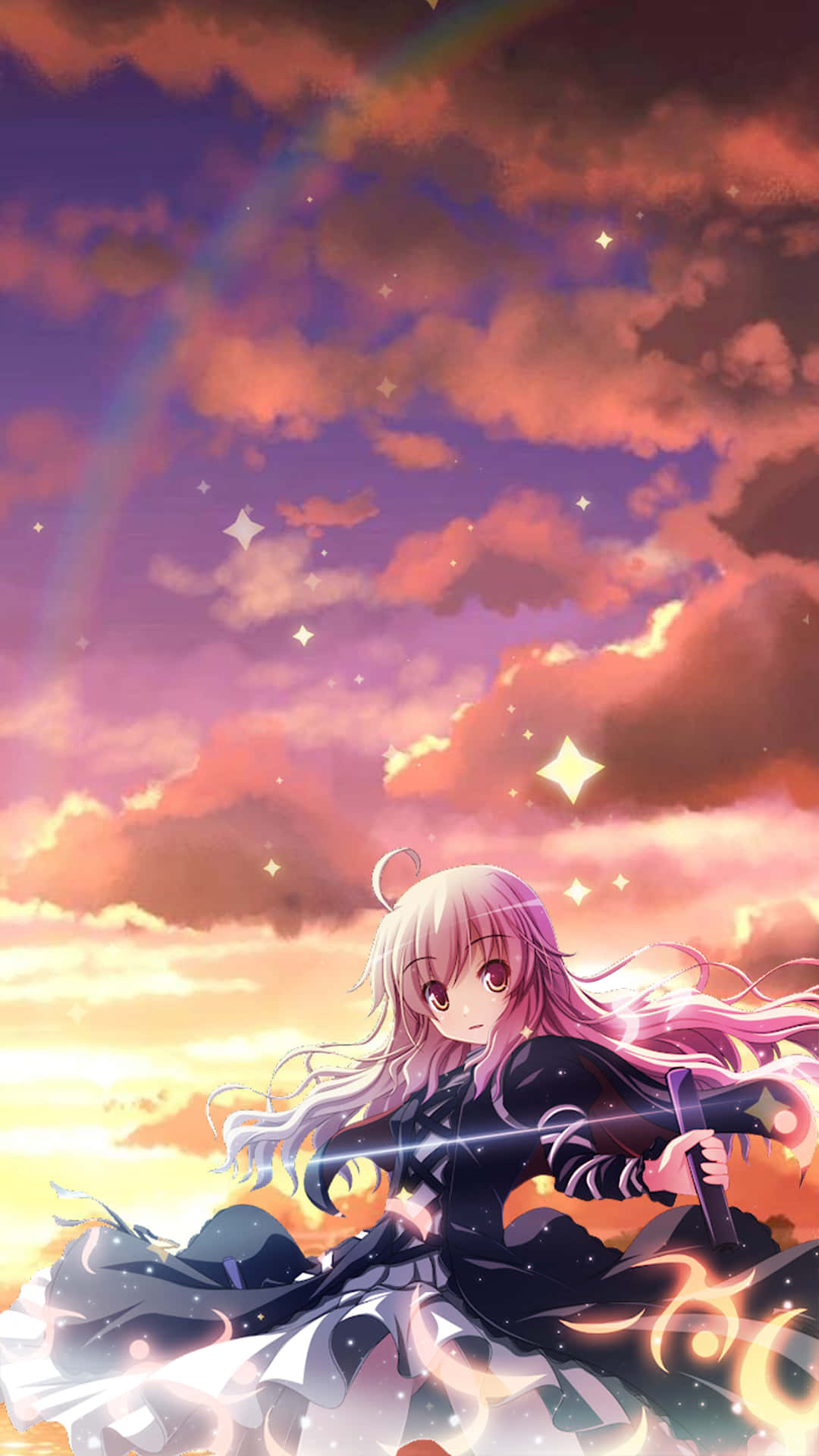 動漫 2160 x 3840 背景 壁紙