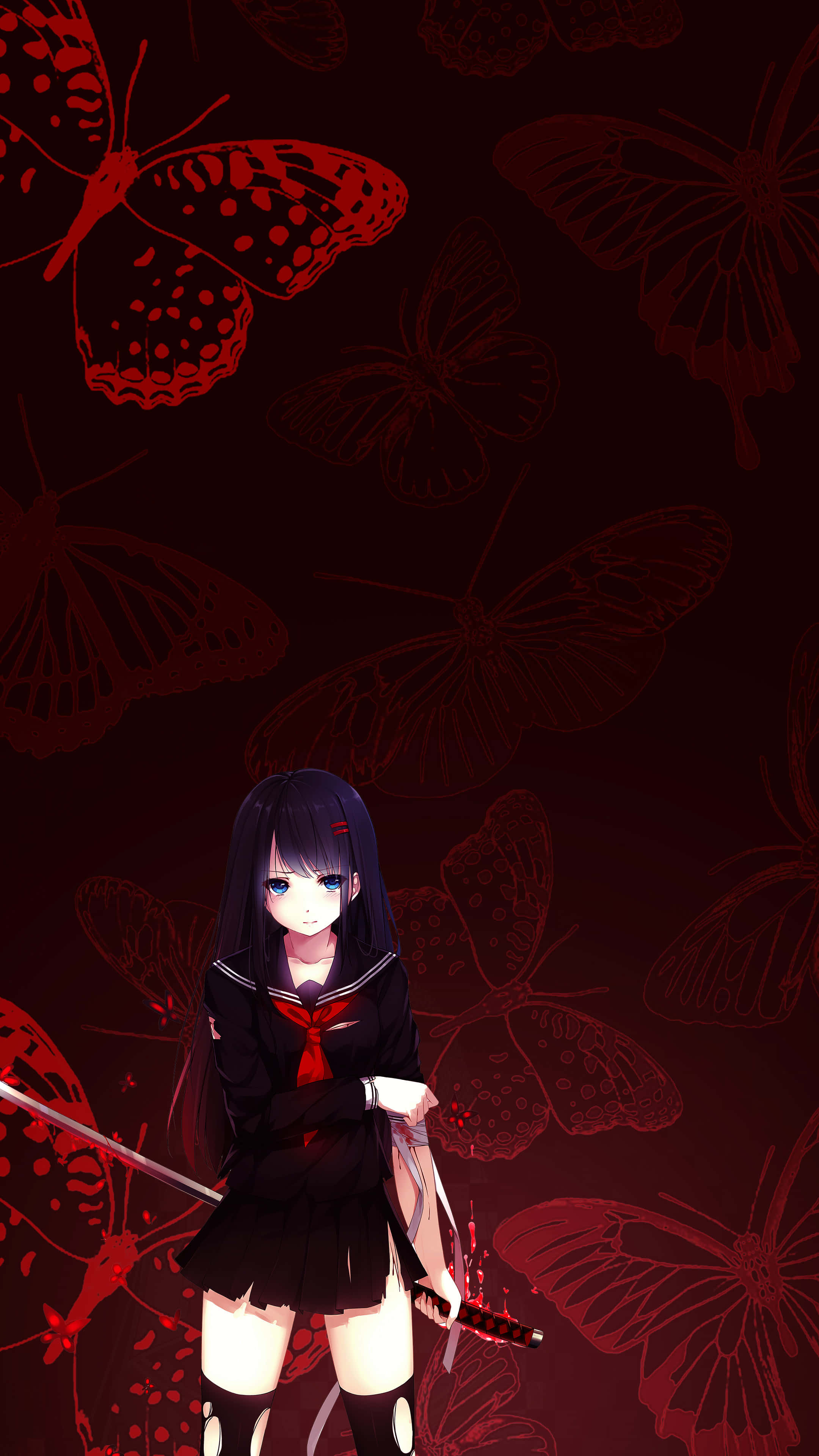動漫 2160 x 3840 背景 壁紙