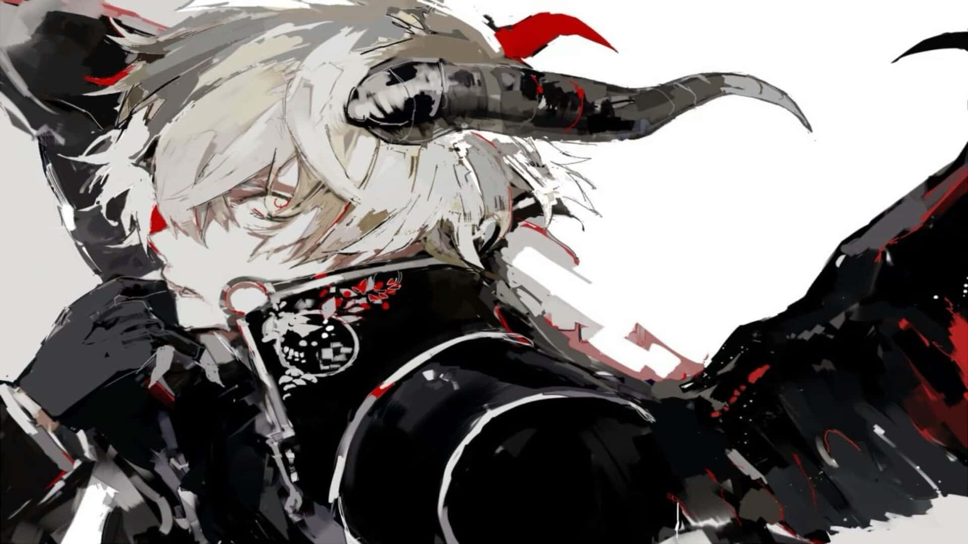 動漫惡魔背景 壁紙
