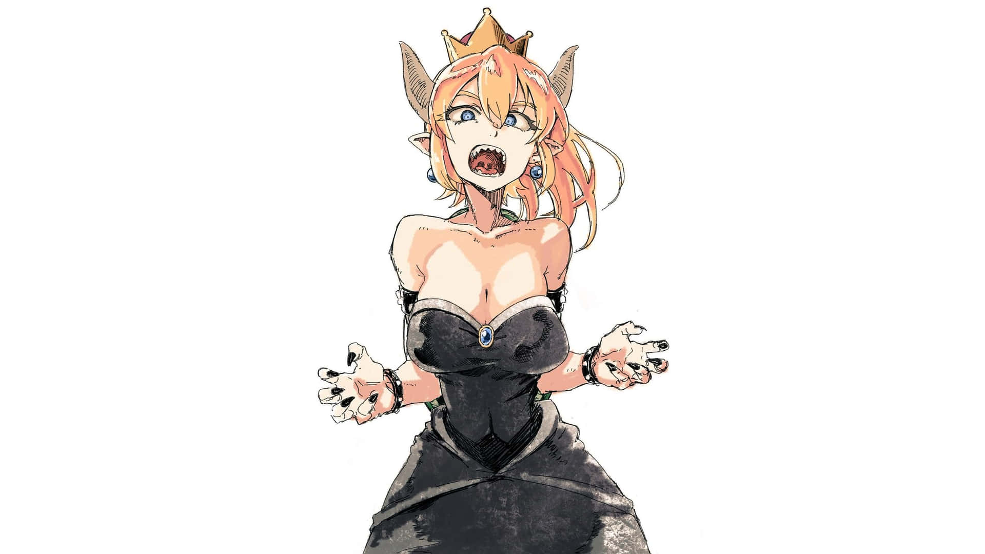 動漫惡魔背景 壁紙