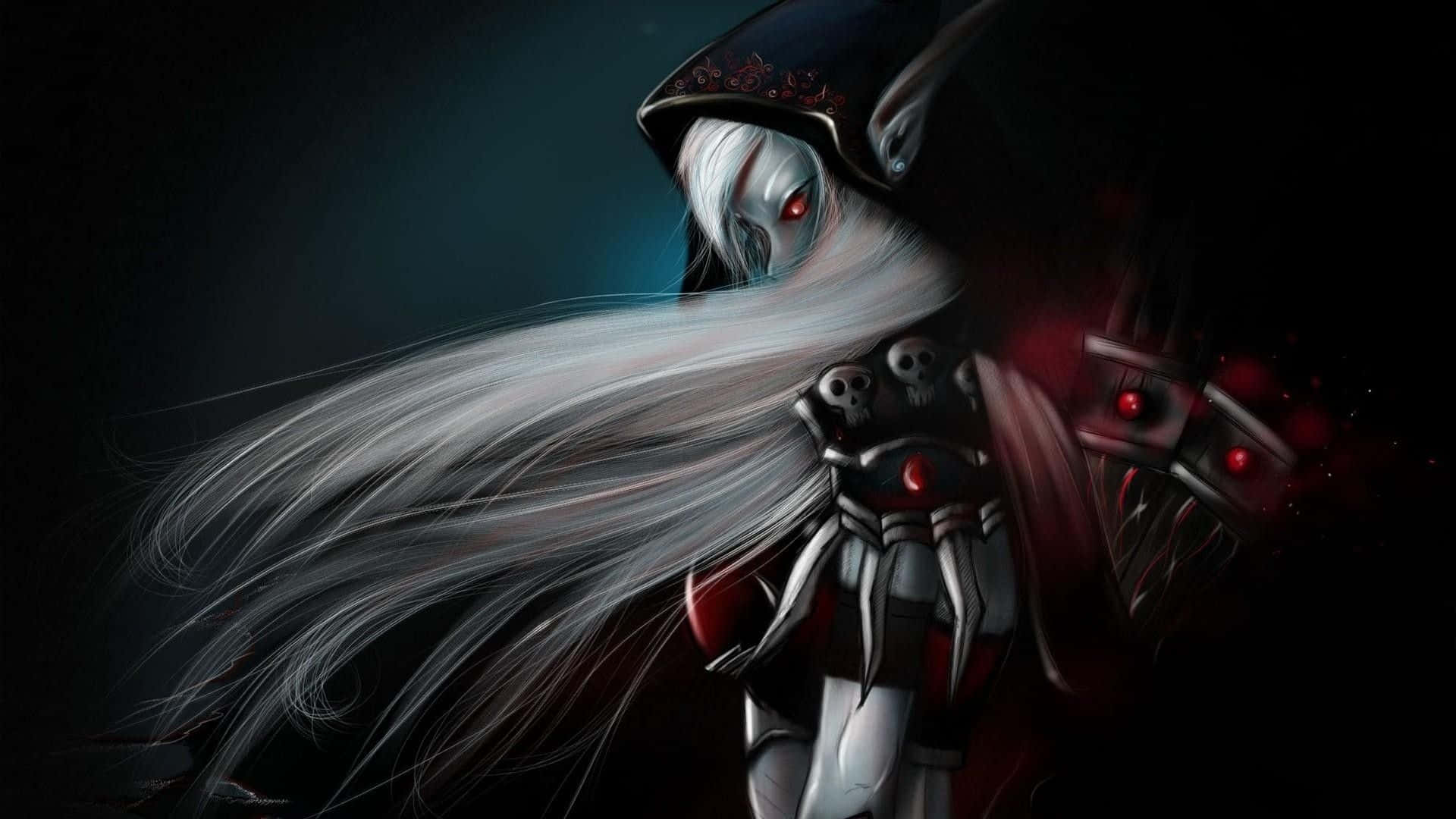 動漫惡魔背景 壁紙