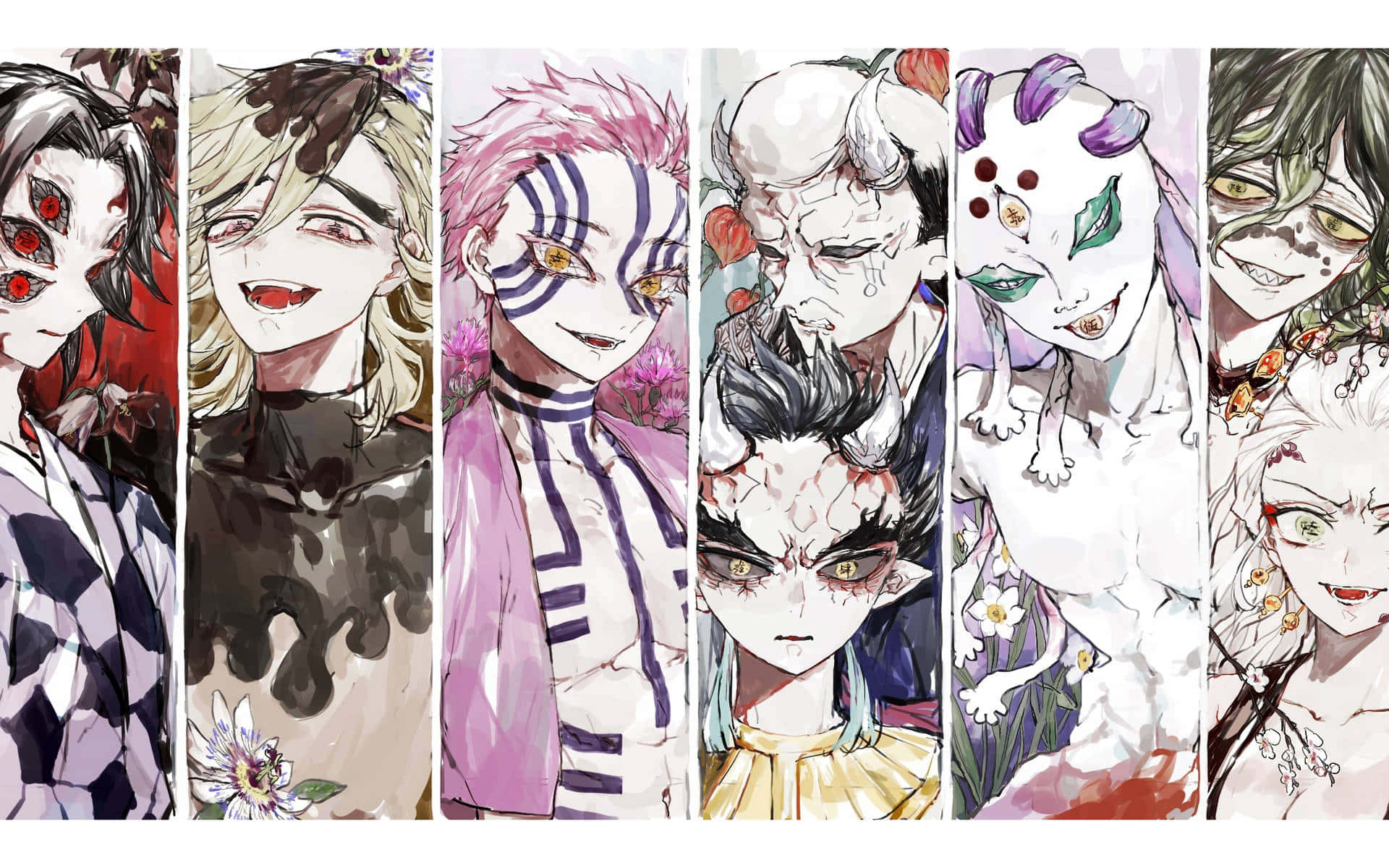 動漫惡魔背景 壁紙