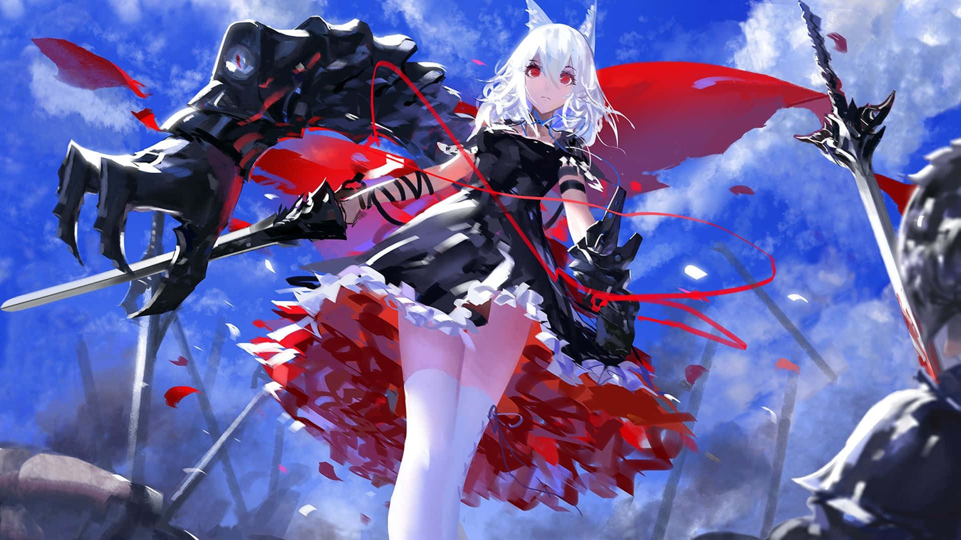 動漫惡魔背景 壁紙