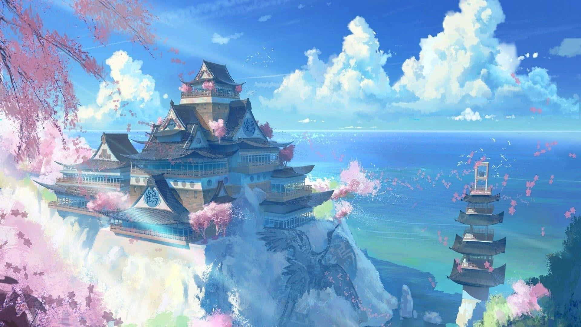 動漫美學背景 壁紙