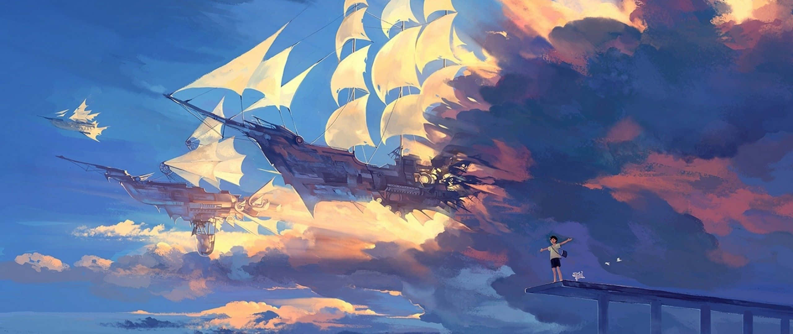 動漫美學背景 壁紙