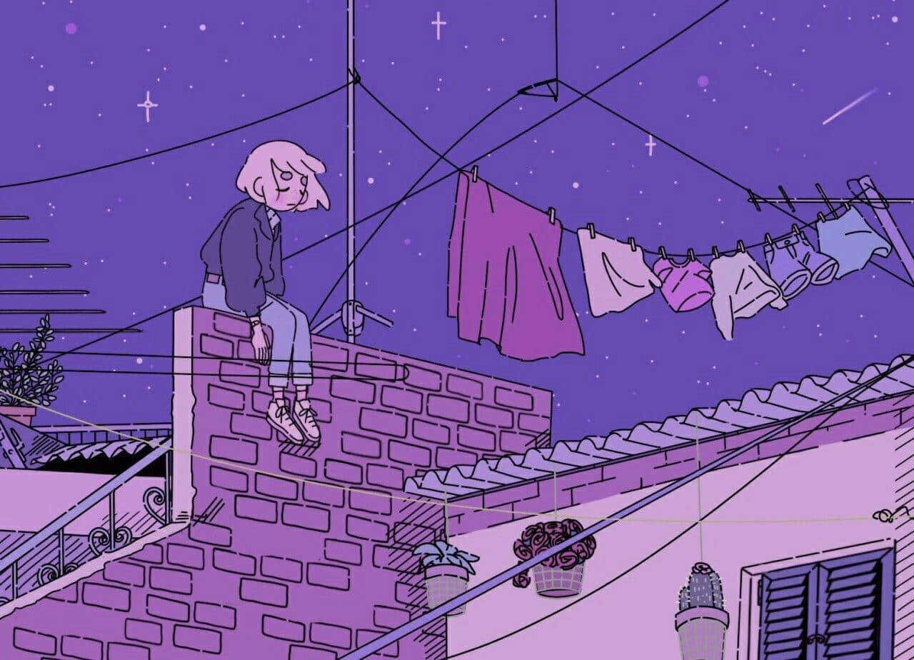 動漫美學背景 壁紙