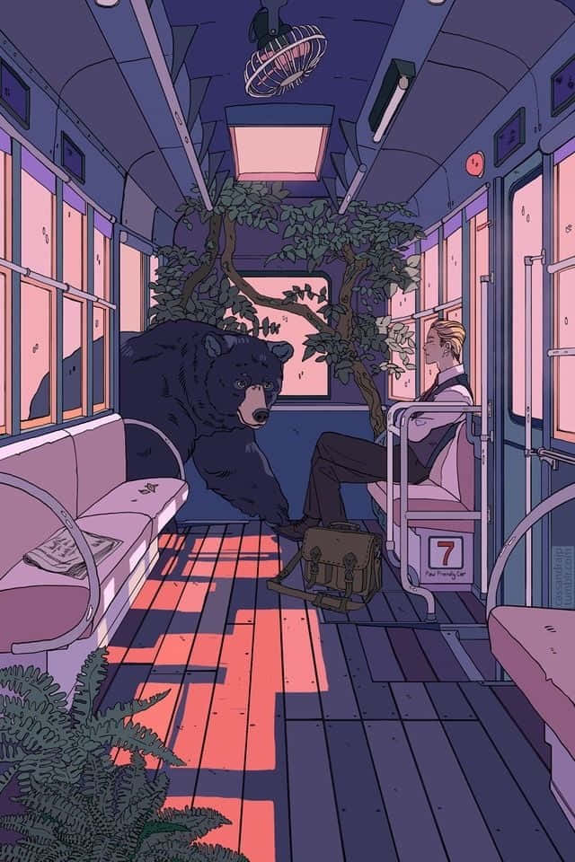 動漫美學背景 壁紙