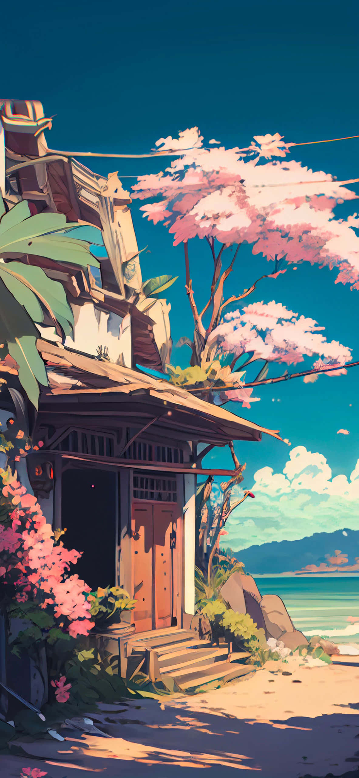 動漫風格背景 壁紙