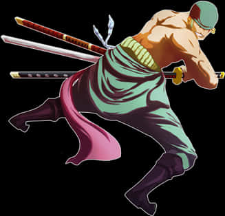 動畫劍士索隆動作姿勢