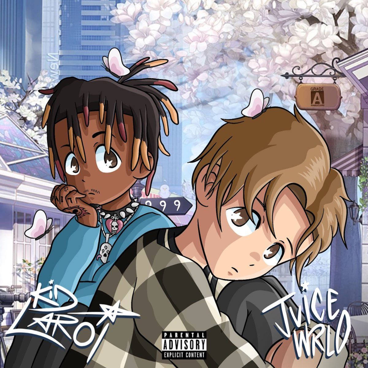 動畫版 Juice Wrld 與櫻花