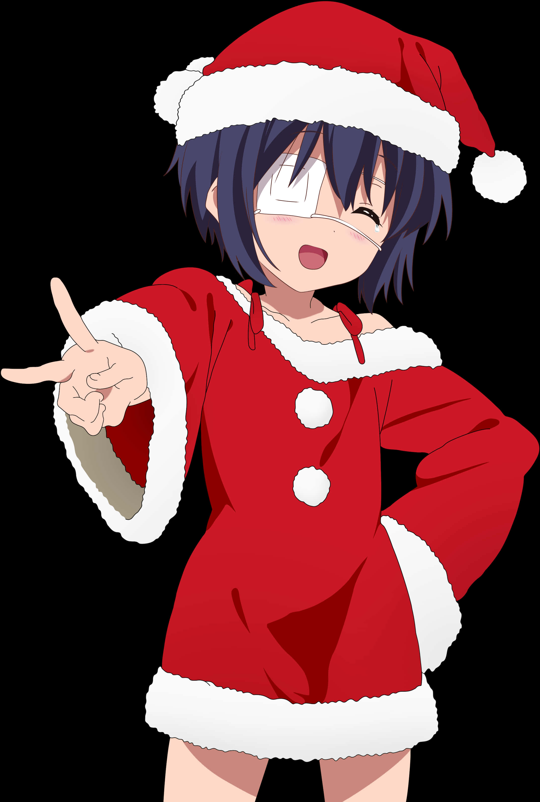 動畫角色穿聖誕服裝 壁紙