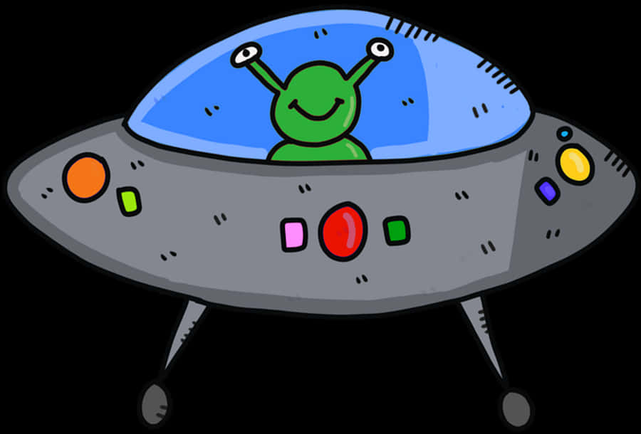 卡通外星人U F O 壁紙