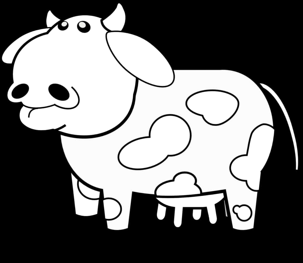 卡通牛插圖 壁紙