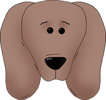 卡通狗面圖案 壁紙