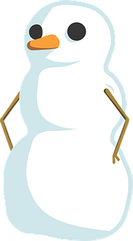 卡通雪人圖案 壁紙