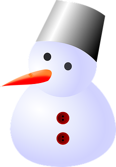 卡通雪人圖案 壁紙