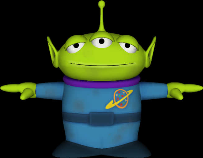 反斗奇兵三眼仔外星人角色 壁紙