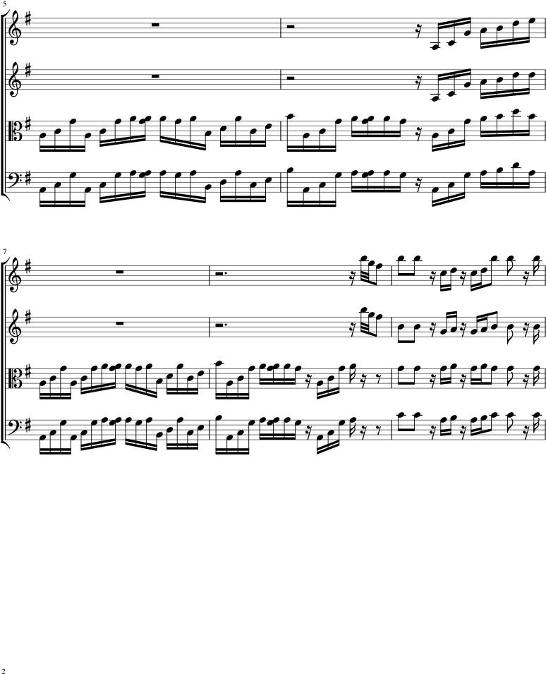 古典音樂譜曲 壁紙 — 純黑色背景，沒有可見的元素或細節。
