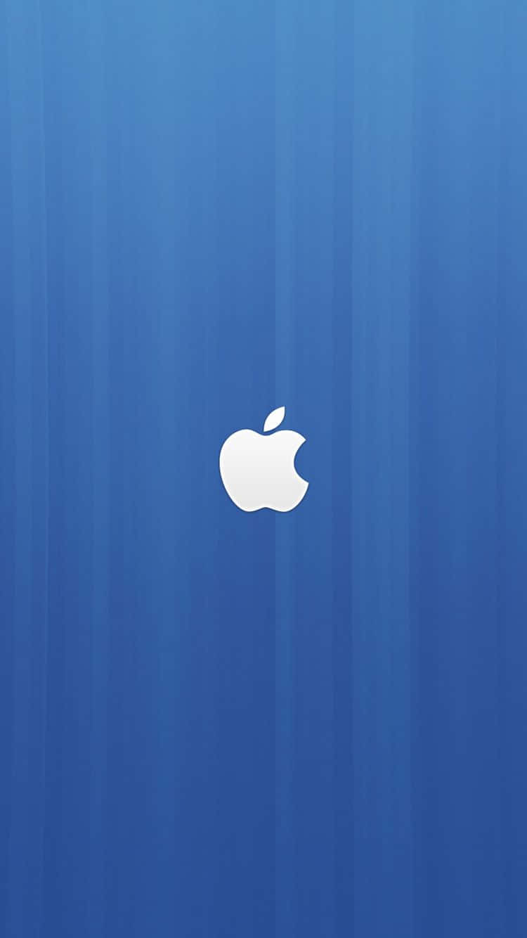 藍色漸變背景，中央帶有白色Apple標誌。