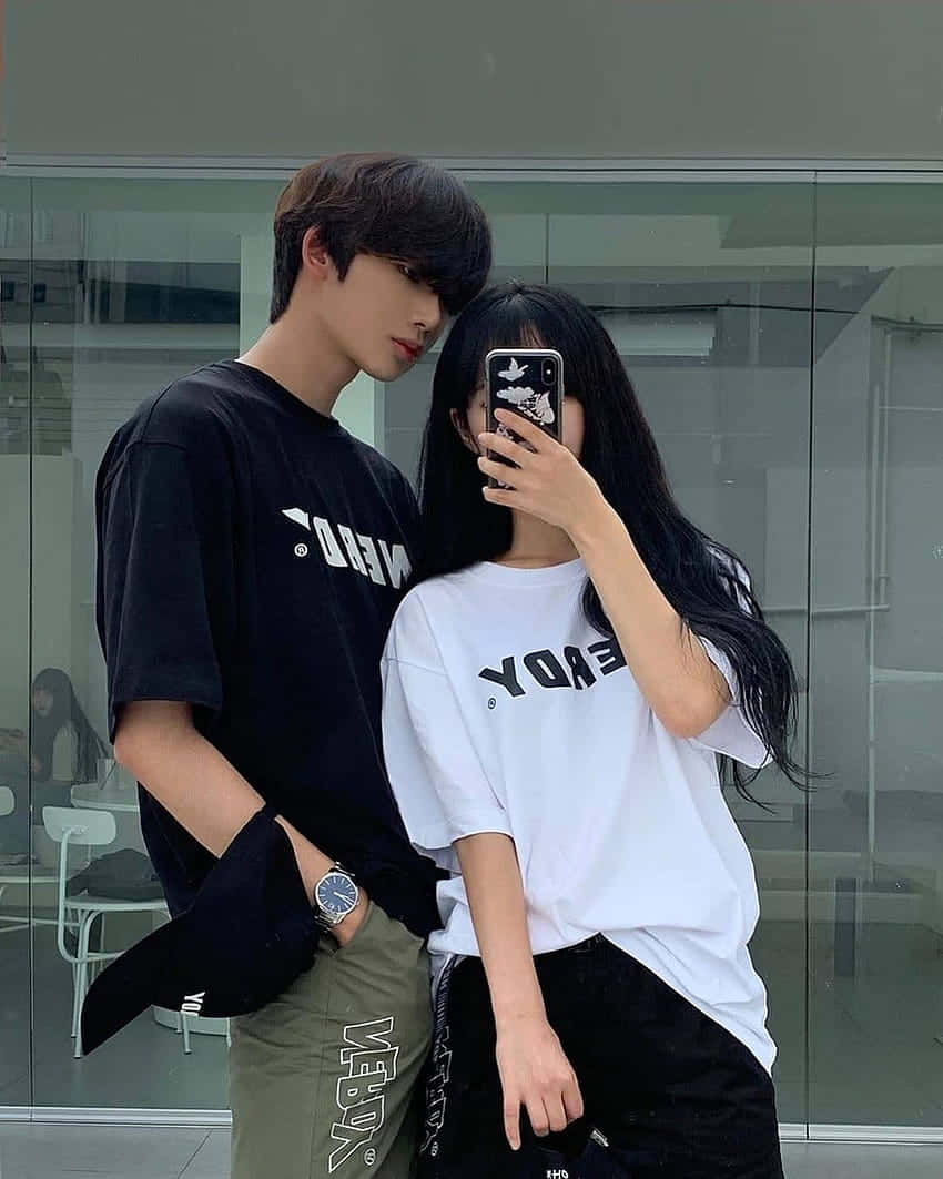 可愛情侶圖片 壁紙