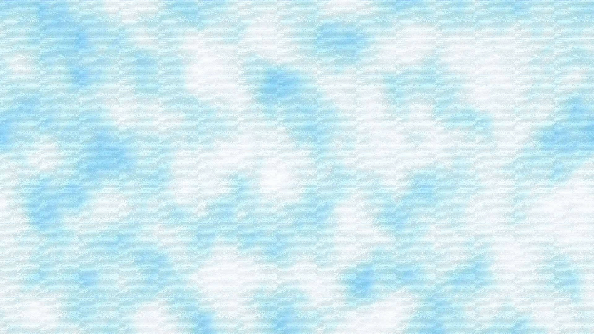 可愛日系白雲 壁紙 — 柔和的淺藍色和白色抽象雲朵紋理圖案，搭配柔和漸變背景。