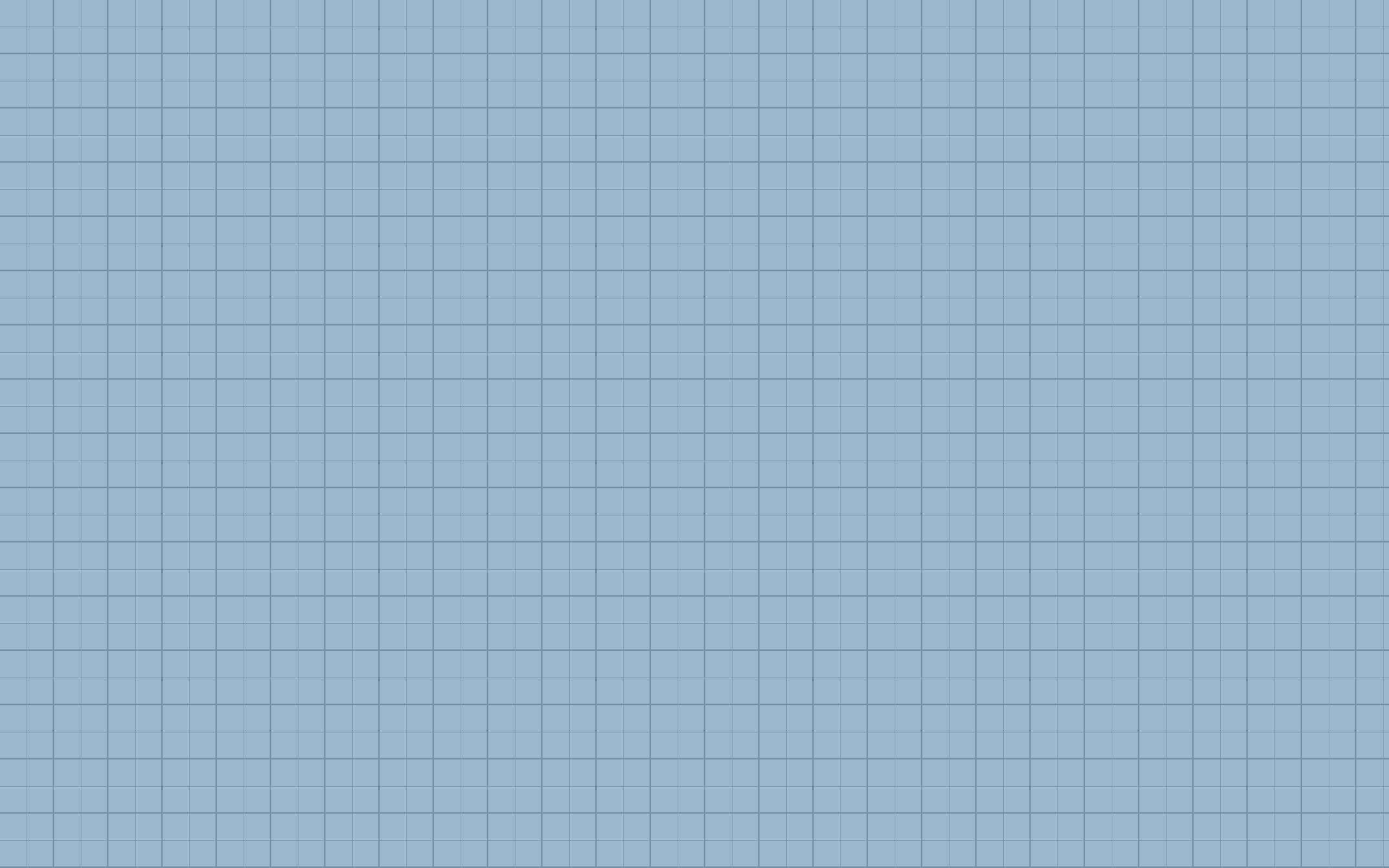 可愛柔和色調格紋美學 壁紙 — 無縫淺藍色網格圖案，帶有細暗線條，位於柔和漸變背景上。